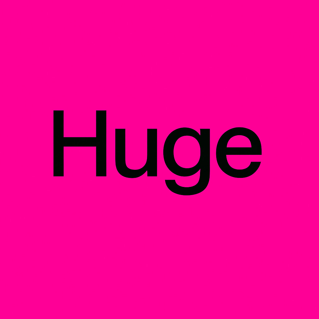 Huge logo